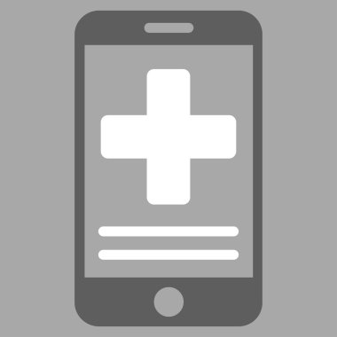 Online tıbbi veri simgesi