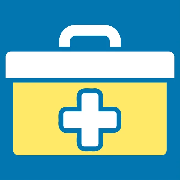 First Aid Toolbox Icon — Stock Photo, Image