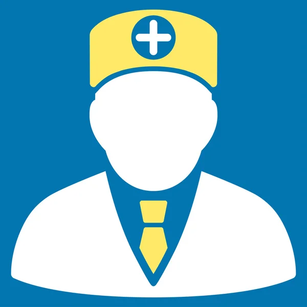 Head Physician Icon — Stock Photo, Image