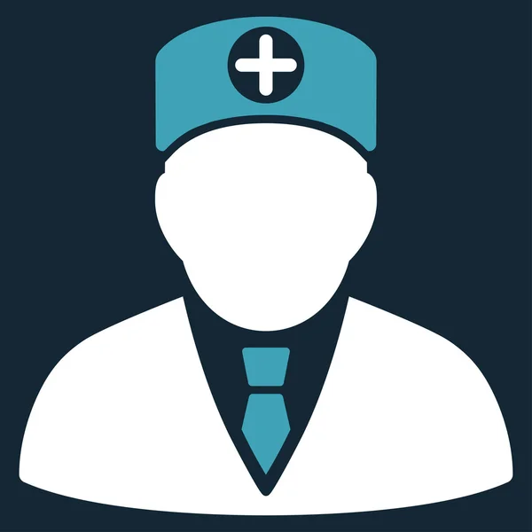 Head Physician Icon — Stock Photo, Image