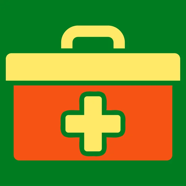 First Aid Toolbox Icon — Stock Photo, Image