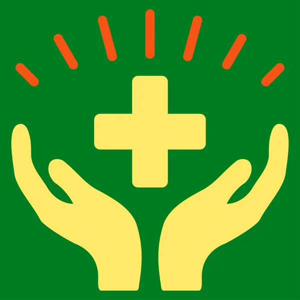 Ikona medycznych dobrobytu — Zdjęcie stockowe