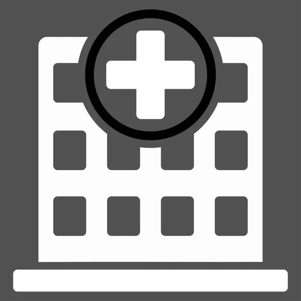 Clinic Building Icon — Stock Photo, Image