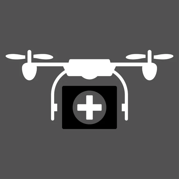 Ikona medycznych Drone — Zdjęcie stockowe