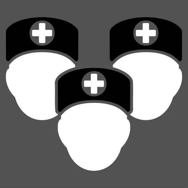 Personel medyczny ikona — Zdjęcie stockowe
