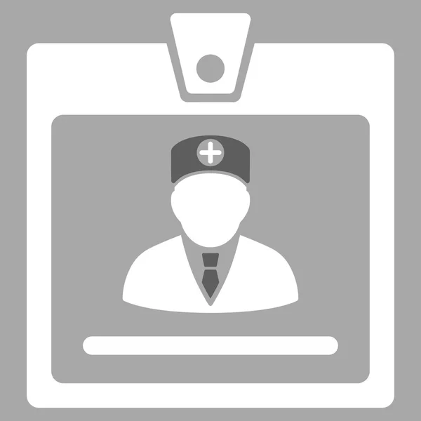 Doctor Badge Icon — Stock Photo, Image