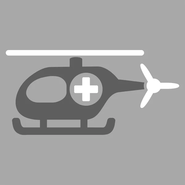 Medische helikopter pictogram — Stockfoto