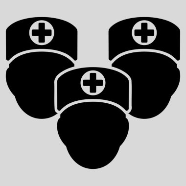 Sağlık personeli simgesi