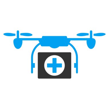 Tıbbi dron simgesi