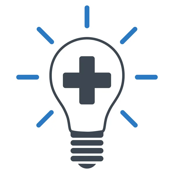 Creative Medicine Bulb Icon — Stock Photo, Image