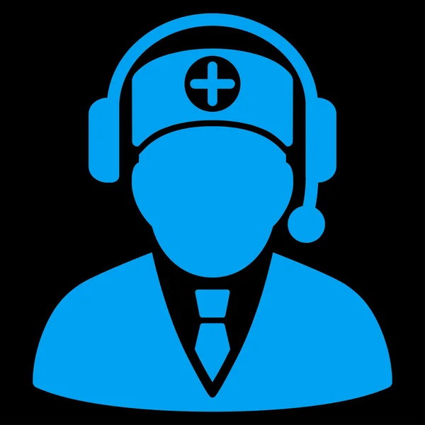 Medical Operator Icon — Stock Photo, Image