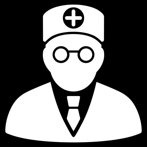 Head Physician Icon — Stock Photo, Image