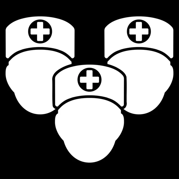 Personel medyczny ikona — Zdjęcie stockowe