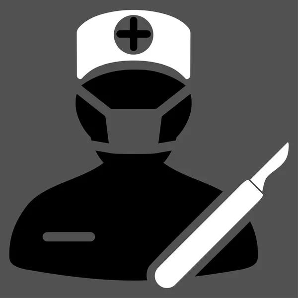 Surgeon Icon — Stock Photo, Image