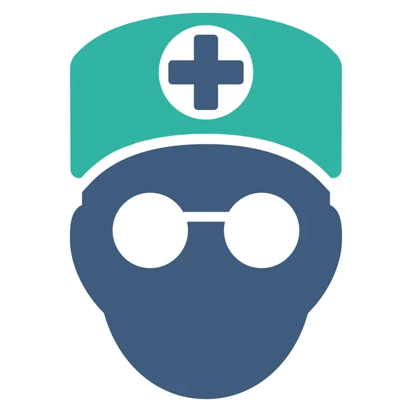 Doctor Head Icon — Stock Photo, Image