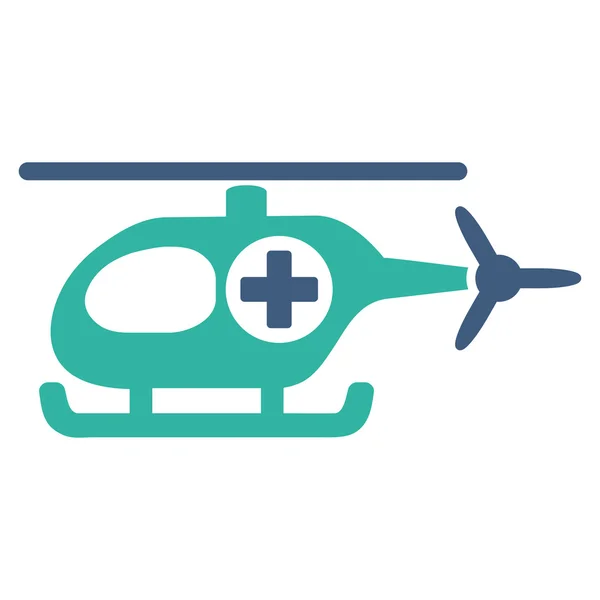 Medical Helicopter Icon — Stock Photo, Image