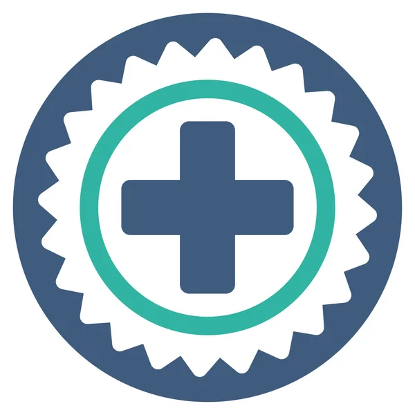 Medical Stamp Icon — Stock Photo, Image