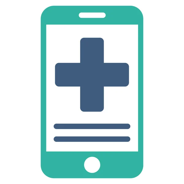 Online Medical Data Icon — Stock Photo, Image