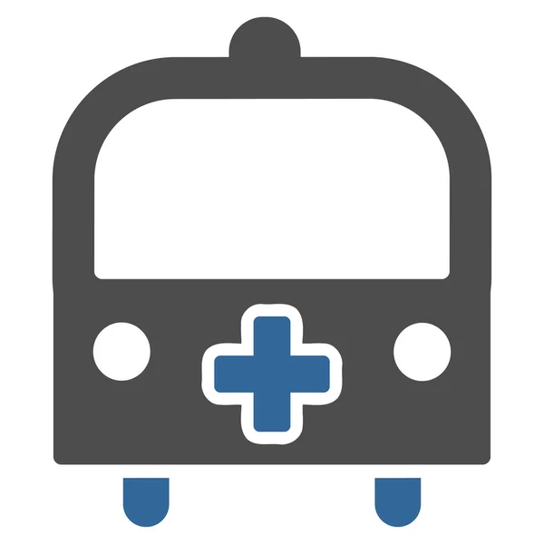 Icono de autobús médico — Foto de Stock