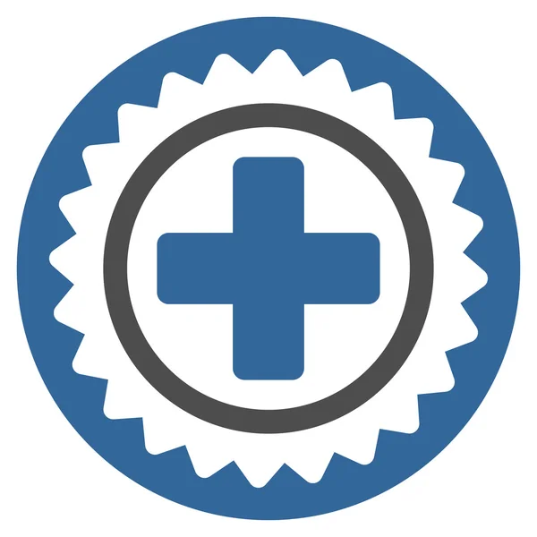 Medical Stamp Icon — Stock Photo, Image