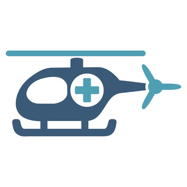 Знак медицинского вертолета — стоковое фото