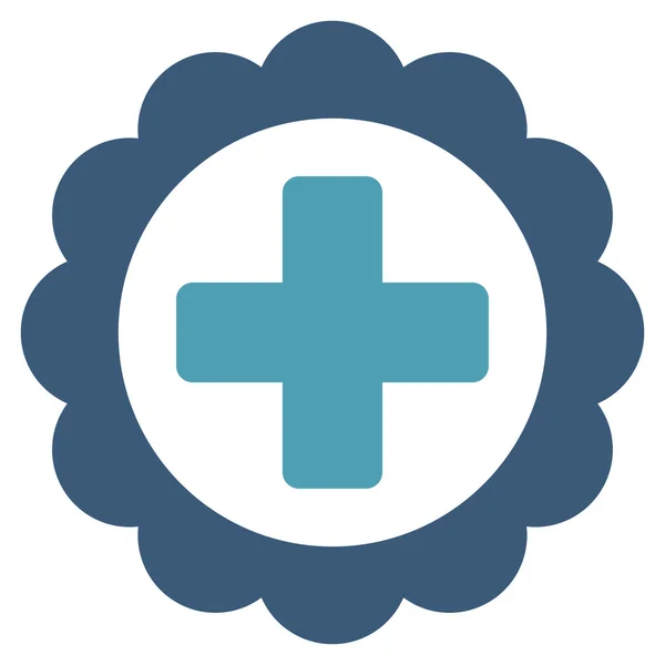 Медицинская икона Стикера — стоковое фото