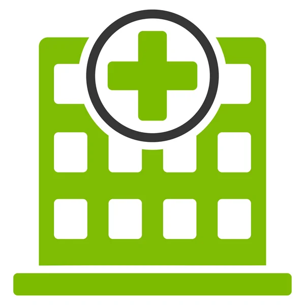 Clinic Building Icon — Stock Photo, Image