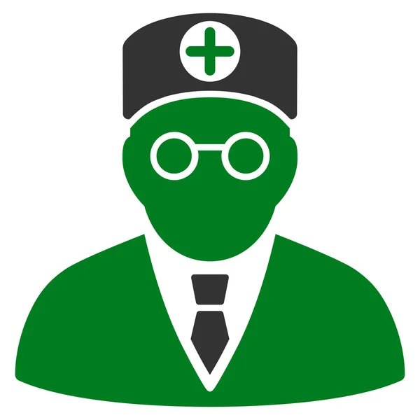 Head Physician Icon — Stock Photo, Image