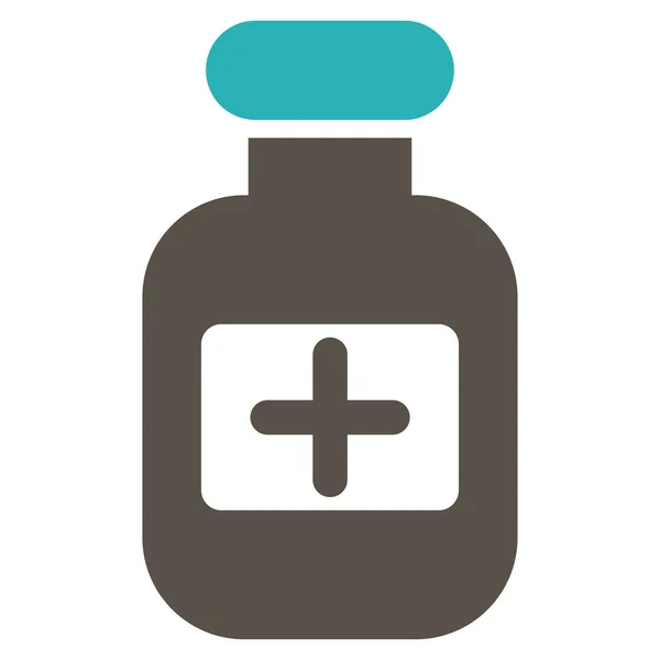 Drugs Bottle Icon — Stock Photo, Image