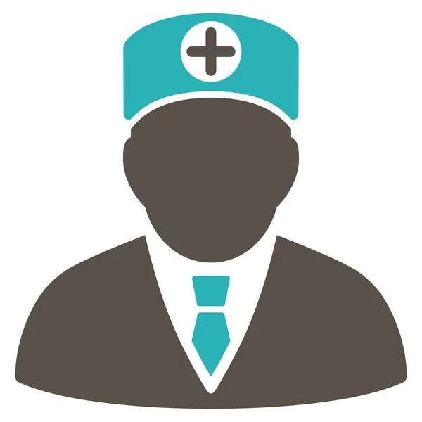 Head Physician Icon — Stock Photo, Image