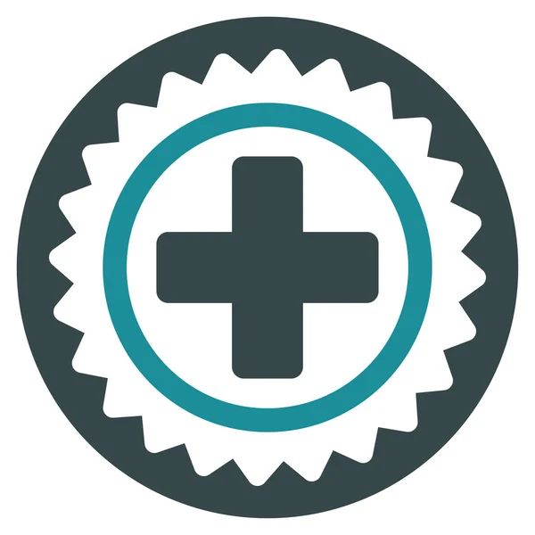 Medical Stamp Icon — Stock Photo, Image