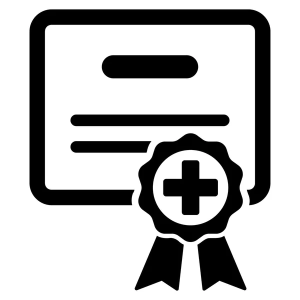 Medical Certificate Icon — Stock Photo, Image