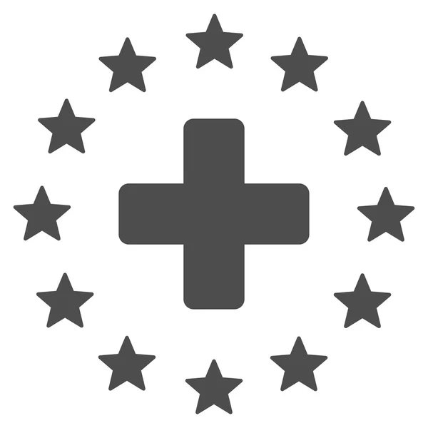 Євро медицини значок — стокове фото