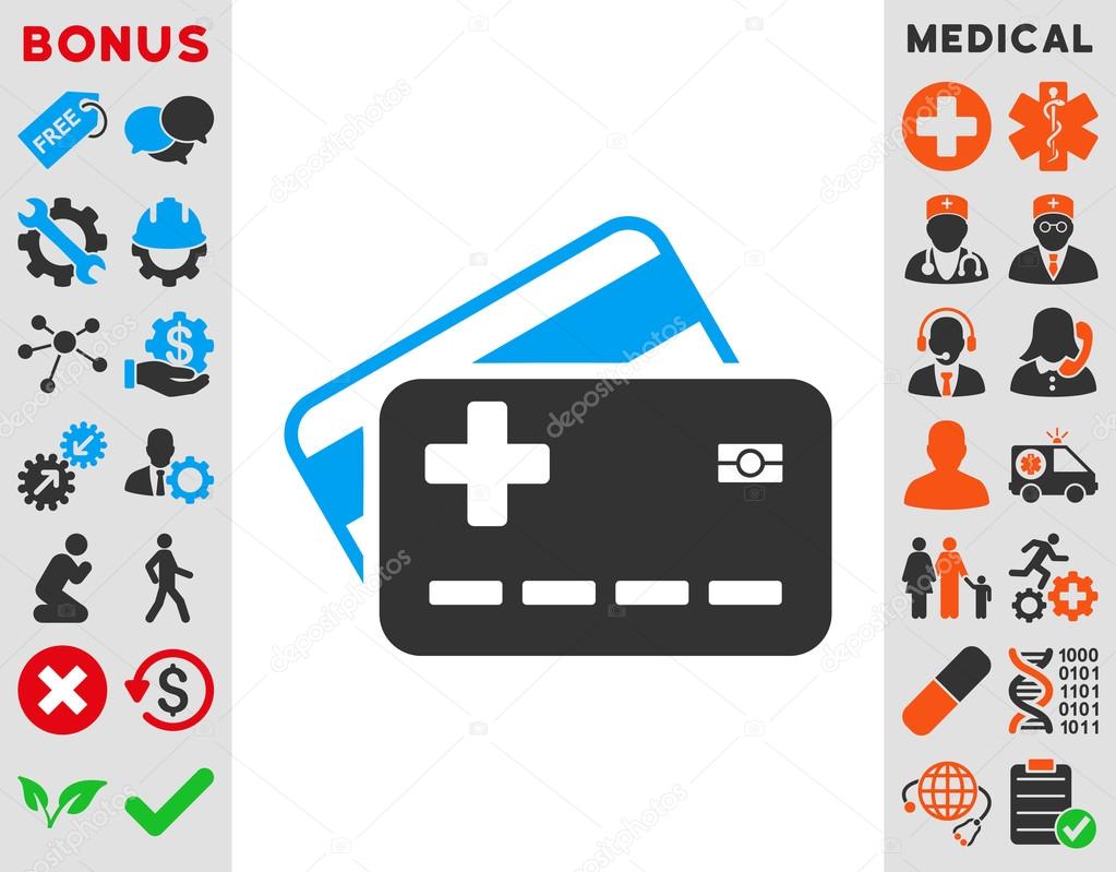 Medical Insurance Cards Icon