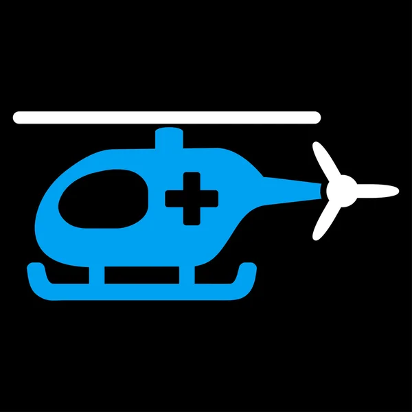 Noodgevallen helikopter pictogram — Stockfoto