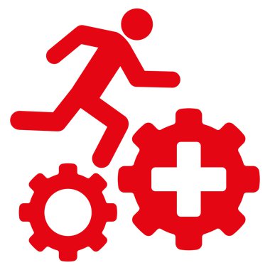 Tedavi süreci simgesi