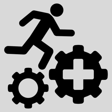 Tedavi süreci simgesi