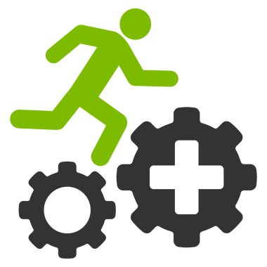 Tedavi süreci simgesi