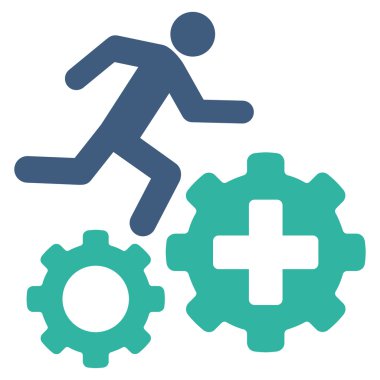 Tedavi süreci simgesi