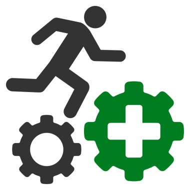 Tedavi süreci simgesi