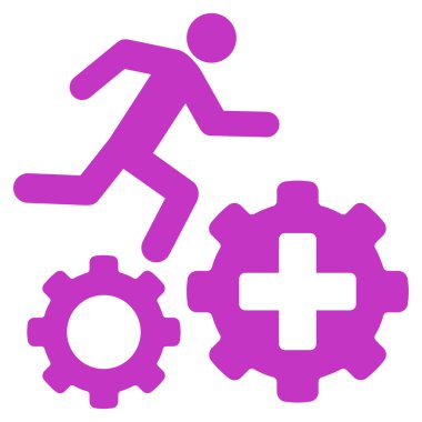 Tedavi süreci simgesi