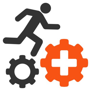 Tedavi süreci simgesi