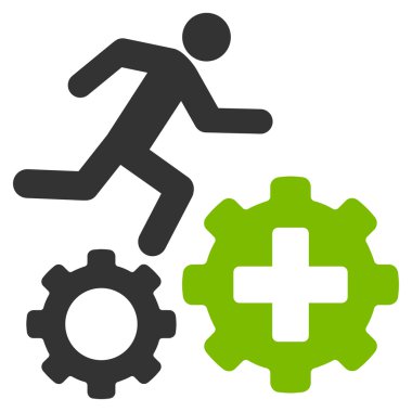 Tedavi süreci simgesi