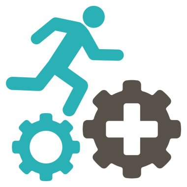 Tedavi süreci simgesi