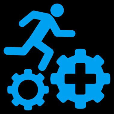 Tedavi süreci simgesi