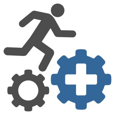 Tedavi süreci simgesi