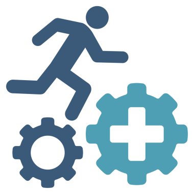 Tedavi süreci simgesi