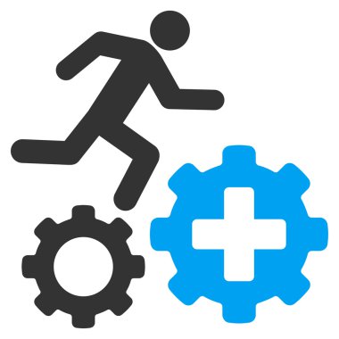 Tedavi süreci simgesi