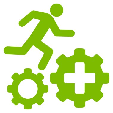 Tedavi süreci simgesi