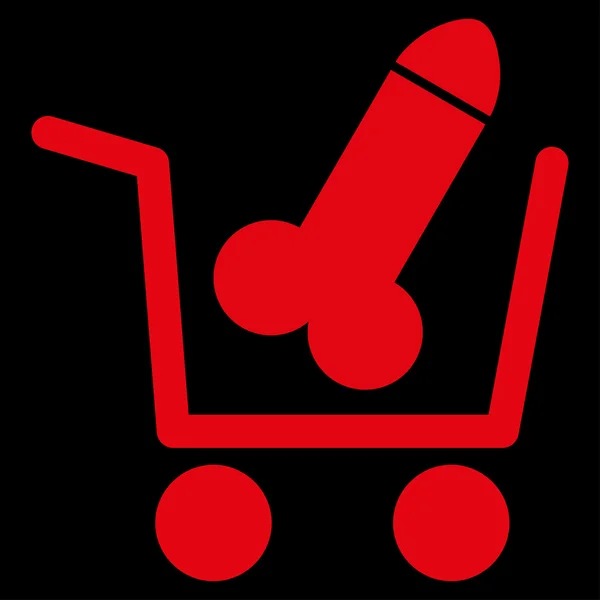 Icono de compras sexuales — Vector de stock